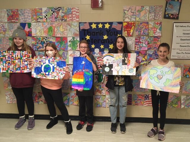 Students recognized by Lions for art